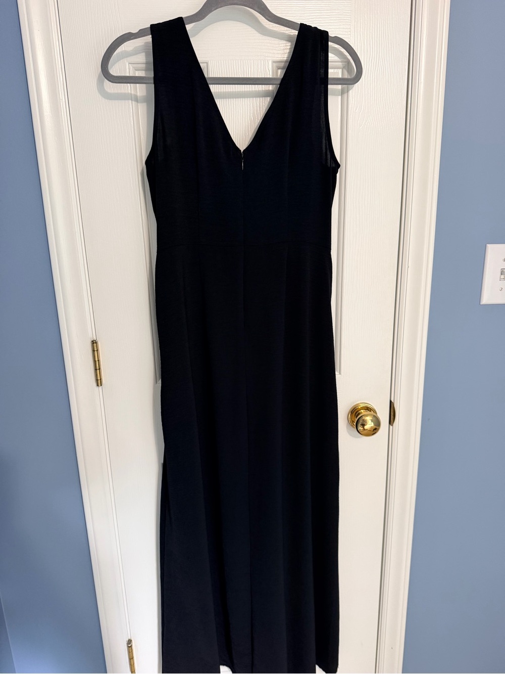 1. State Black Sleeveless V-Neck Maxi Dress